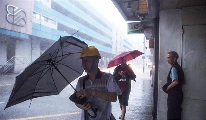 पाखर नामक तूफान ने दी  चीन में दस्तक