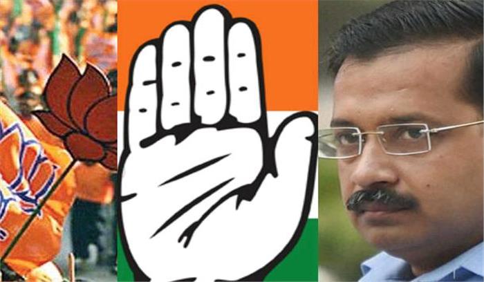 निगम चुनाव में भाजपा को झटका, दो वार्डो के चुनाव में एक सीट कांग्रेस और एक आप जीती 