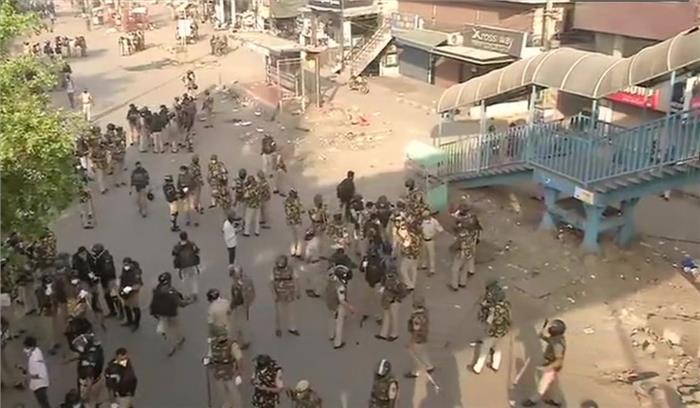 दिल्ली पुलिस ने कोरोना संक्रमण को देखते हुये खाली कराया शाहीन बाग