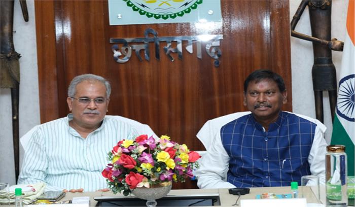 कोविड काल में वनोपजों के संग्रहण और रोजगार के क्षेत्र में छत्तीसगढ़ की पहल सराहनीय : अर्जुन मुण्डा