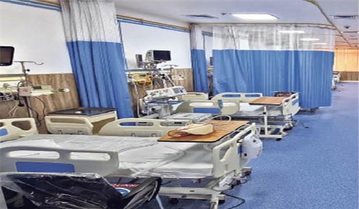 कोविड मरीजों के लिए जिला अस्पताल में दिया 20 नग सिलेंडर