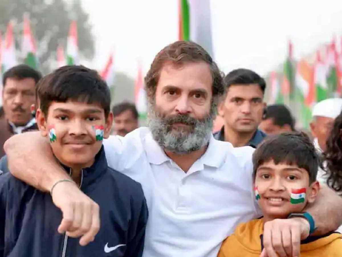 भारत जोड़ो यात्रा में बढ़ते हुजूम से कांग्रेसी उत्साहित भारत जोड़ो यात्रा में बढ़ते हुजूम से कांग्रेसी उत्साहित