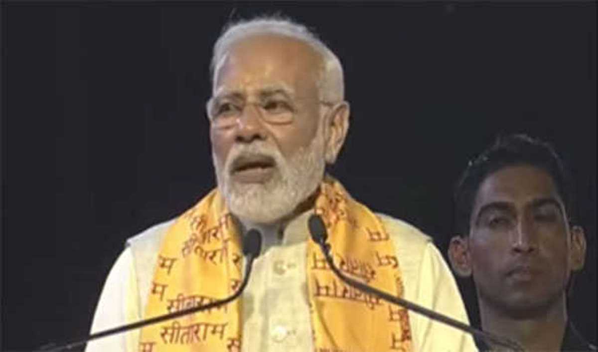 भगवान राम के आदर्शों पर चलना सभी भारतीयों का कर्तव्य है : मोदी
