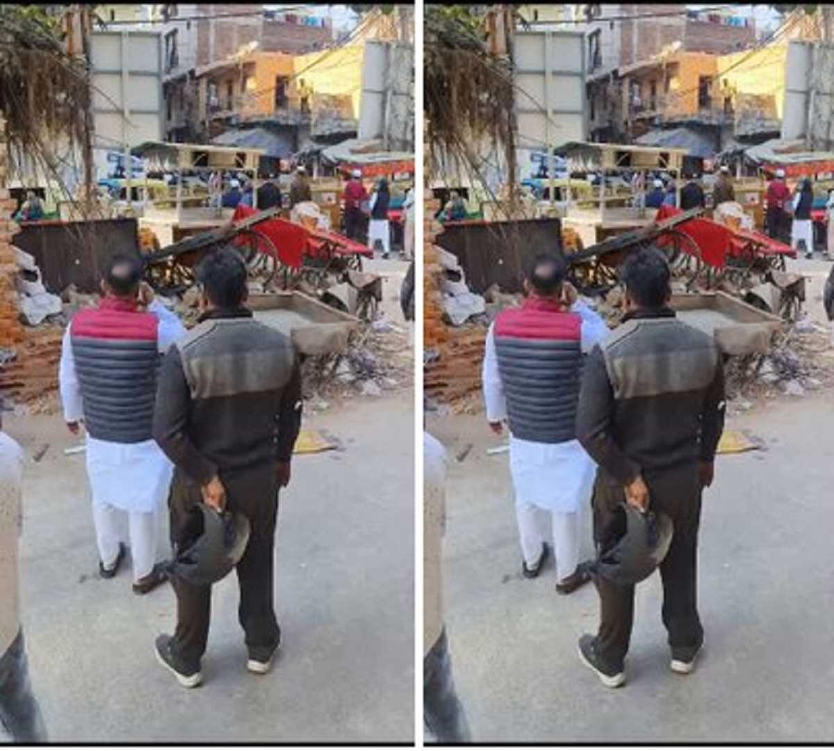 आम आदमी पार्टी का दिल्ली पुलिस पर आरोप, ‘कालकाजी में बैरिकेड लगाकर मतदान करने से रोका जा रहा’