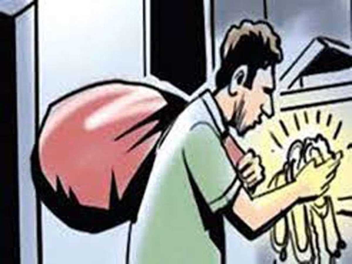लाखों के जेवरात समेत 20 हजार की नकदी चोरी