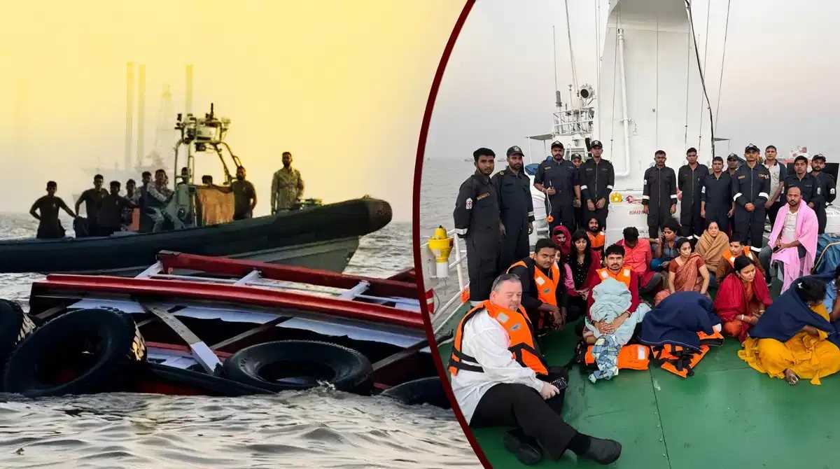 मुंबई बोट हादसा : रेस्क्यू ऑपरेशन तेज, 110 लोगों को बचाया गया, 13 की मौत