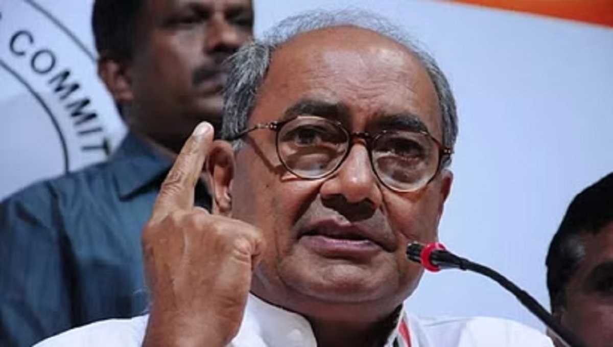 दिग्विजय सिंह ने भोपाल में डाला वोट