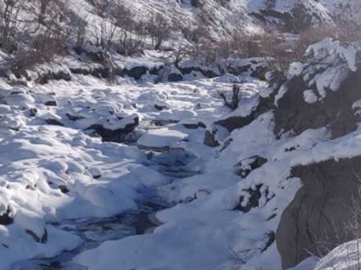 हिमाचल प्रदेश के केलांग में माइनस में पहुंचा तापमान