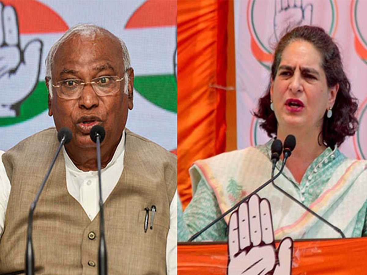 नीट परीक्षा को भी रद्द करे सरकार-  मल्लिकार्जुन खडगे -प्रियंका गांधी वाड्रा