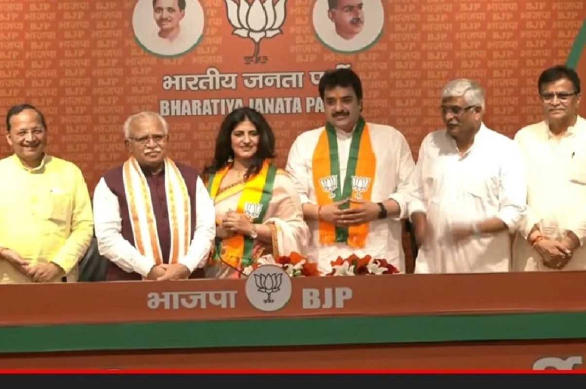 कांग्रेस के पूर्व वरिष्ठ नेता कुलदीप बिश्नोई भाजपा में हुए शामिल