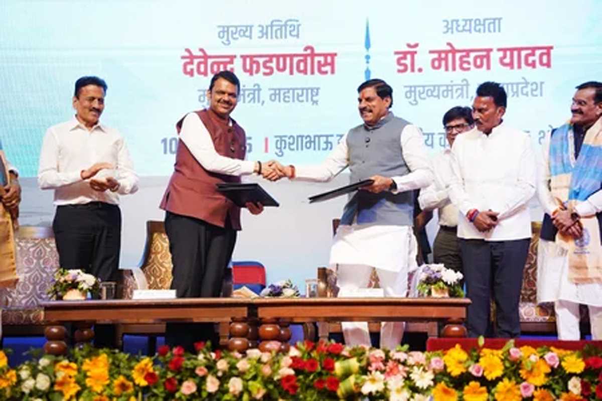 दुनिया की सबसे बड़ी ग्राउंड वाटर रिचार्ज परियोजना के लिए मध्य प्रदेश और महाराष्ट्र के बीच करार