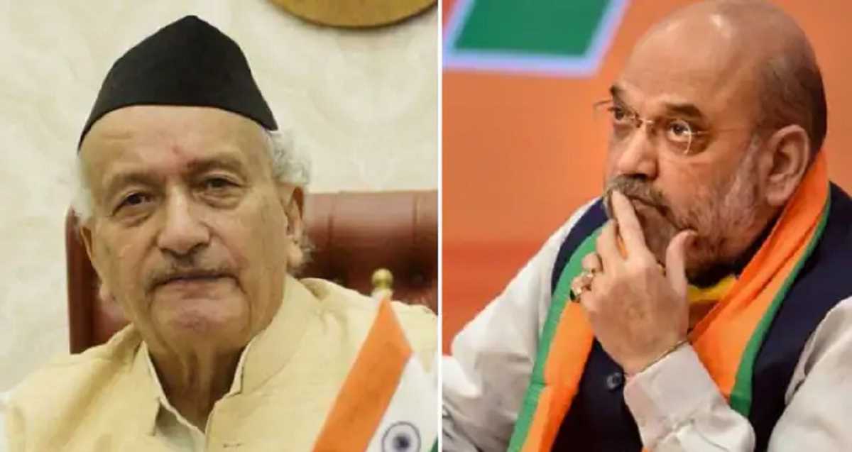 महाराष्ट्र के राज्यपाल ने अमित शाह से कहा- किसी आइकन को बदनाम करने की सोच भी नहीं सकते महाराष्ट्र के राज्यपाल ने अमित शाह से कहा- किसी आइकन को बदनाम करने की सोच भी नहीं सकते