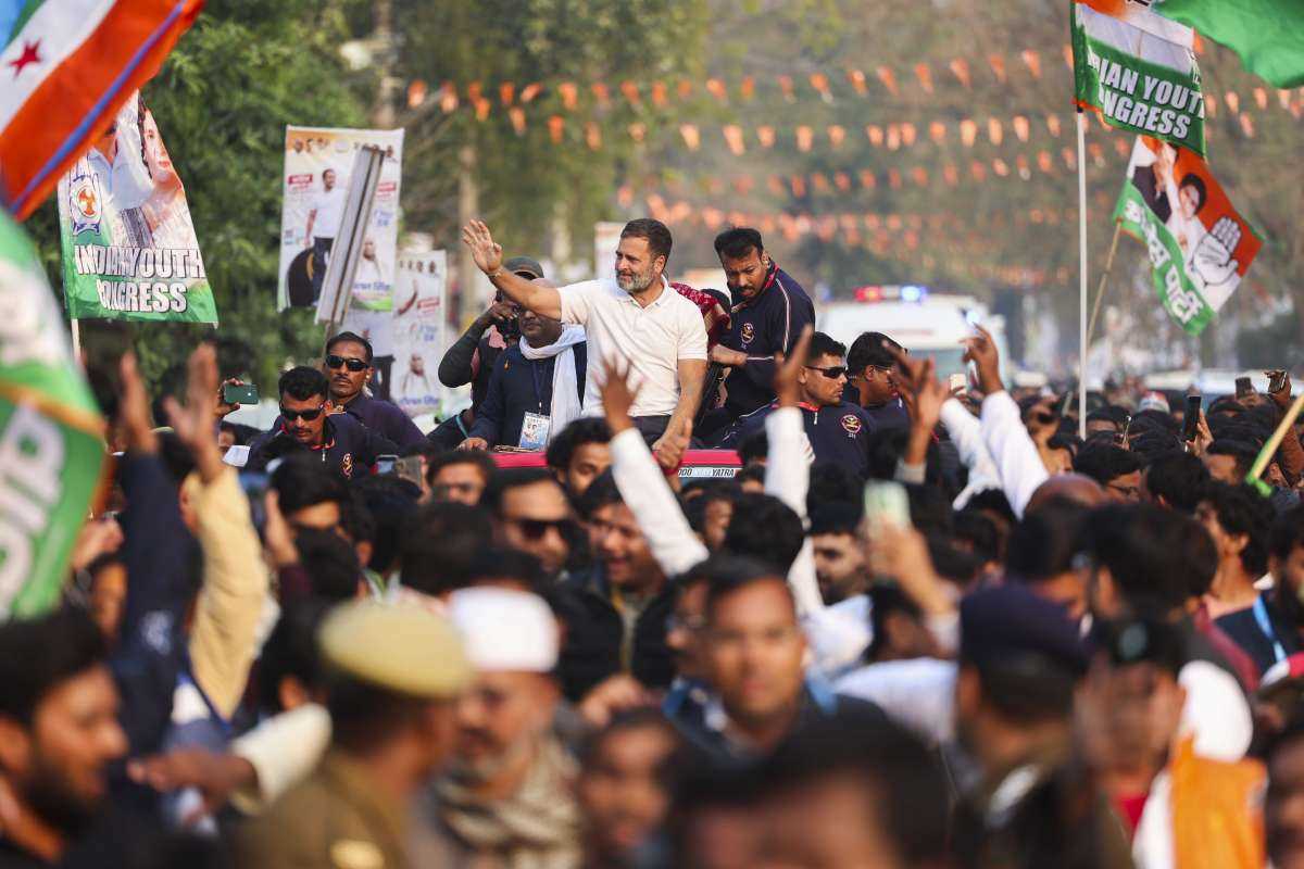 राहुल गांधी आज अपनी भारत जोड़ो न्याय यात्रा प्रयागराज से शुरू करेंगे