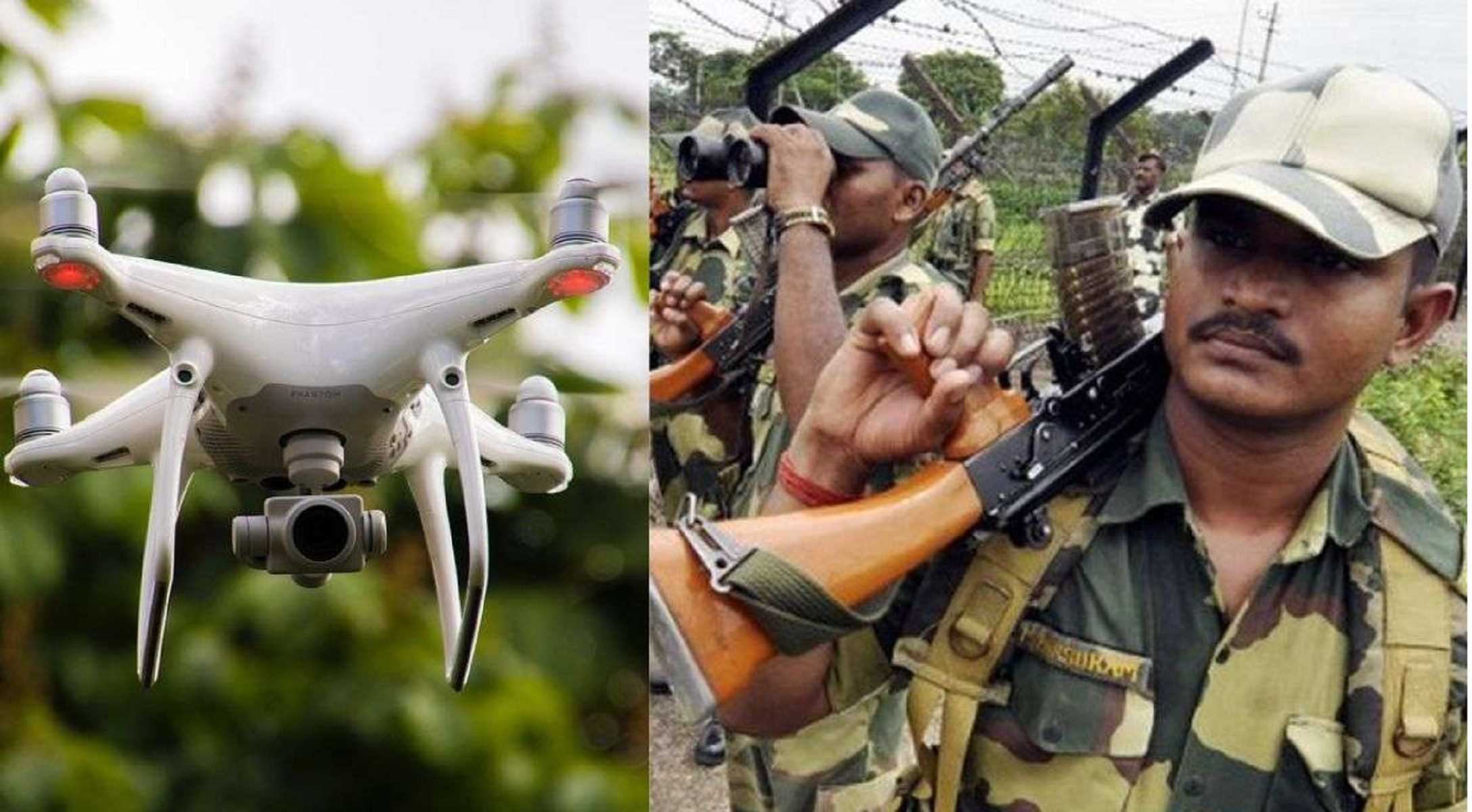 भारत पाक सीमा पर फिर पाक ड्रोन की घुसपैठ, सुरक्षा बलों ने गोलीबारी कर खदेड़ा