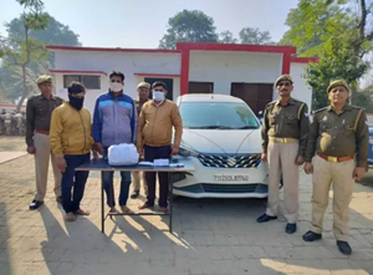 बागपत में 4 किलो 230 ग्राम चरस के साथ 3 तस्कर गिरफ्तार