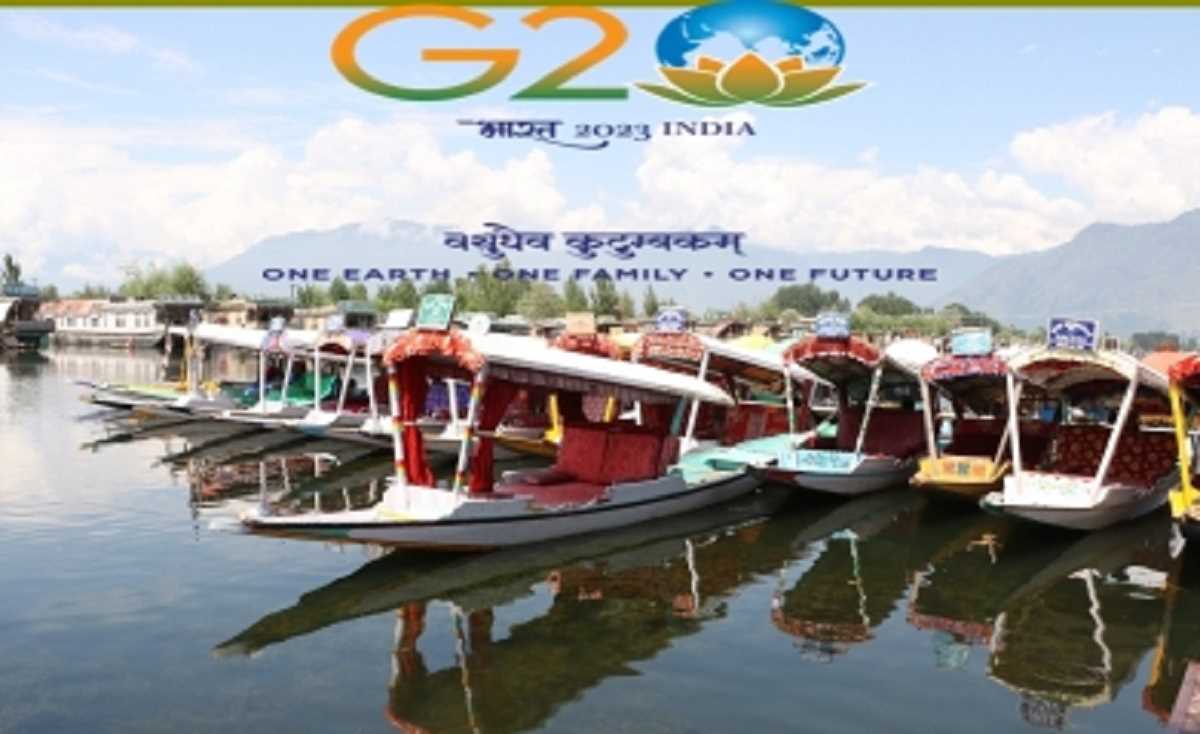 जी20 के विदेशी प्रतिनिधियों ने जम्मू-कश्मीर के श्रीनगर में मनोरम स्थलों का दौरा किया