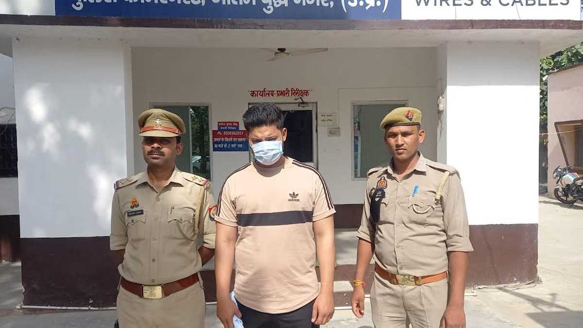 गौवध निवारण अधिनियम का वांछित आरोपित दबोचा