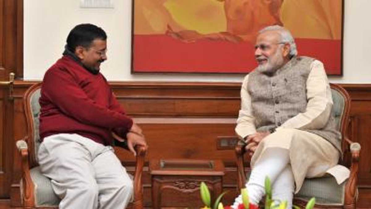 प्रधानमंत्री नरेंद्र मोदी ने मुख्यमंत्री अरविंद केजरीवाल को दी जन्मदिन की बधाई