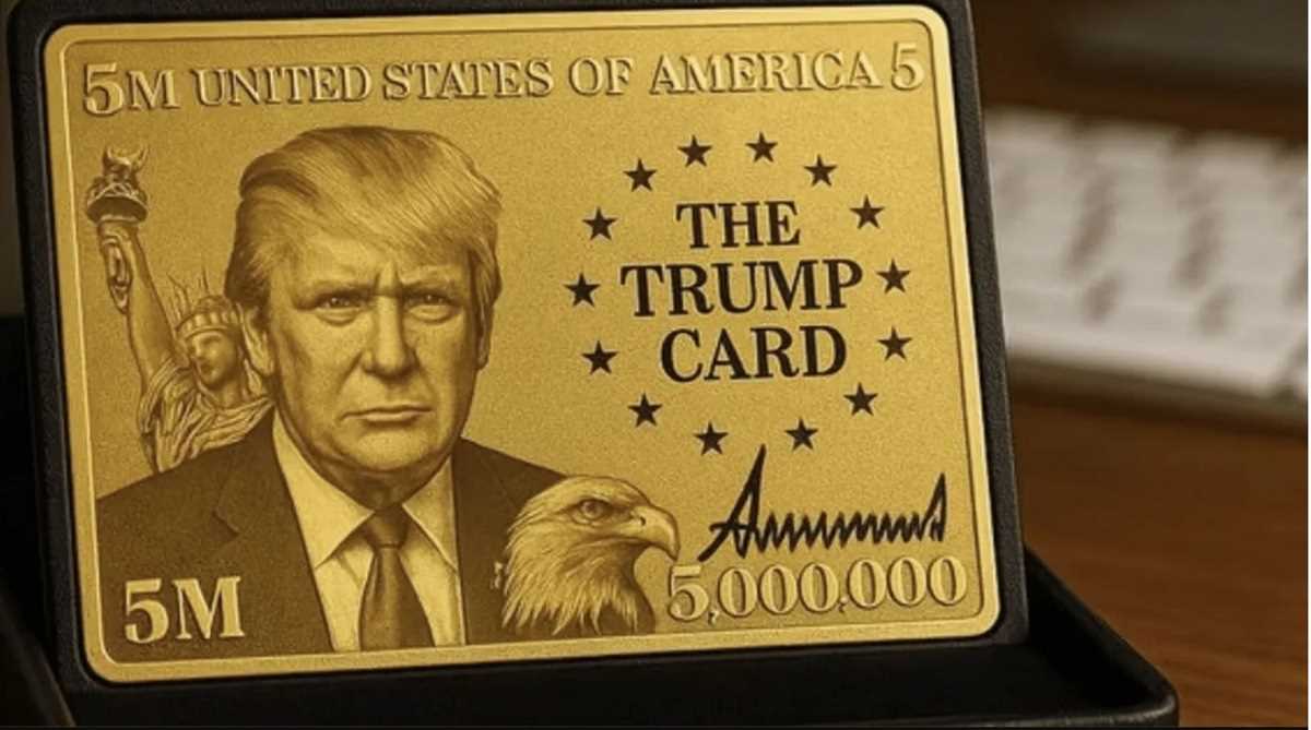 ट्रंप ने 5 मिलियन डॉलर की गोल्ड कार्ड इमिग्रेशन वेबसाइट लॉन्च की