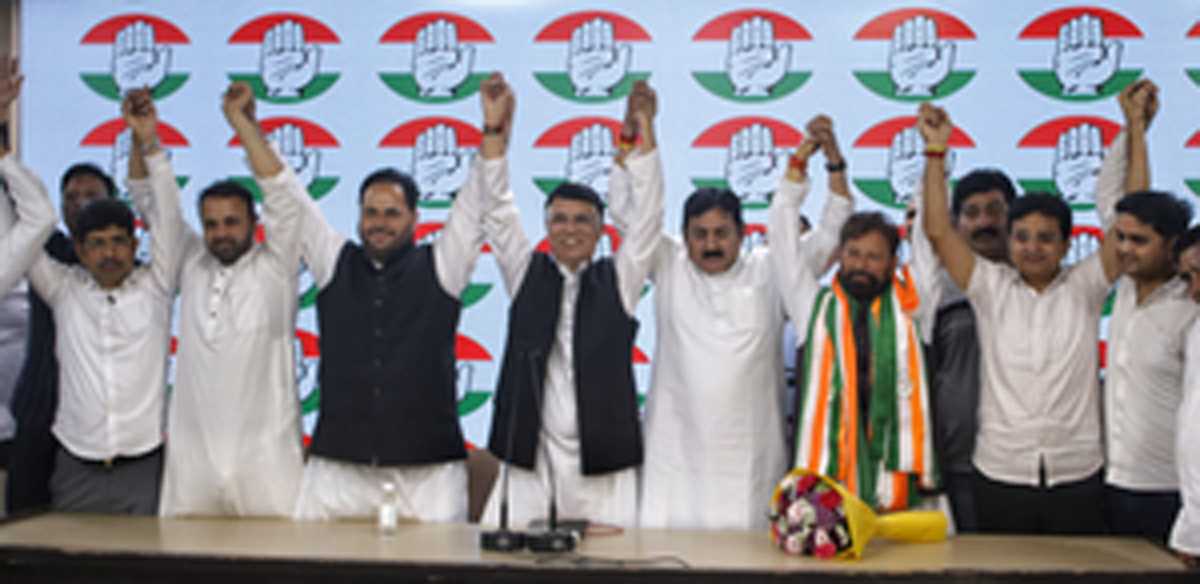 डोगरा स्वाभिमान संगठन पार्टी का कांग्रेस में विलय