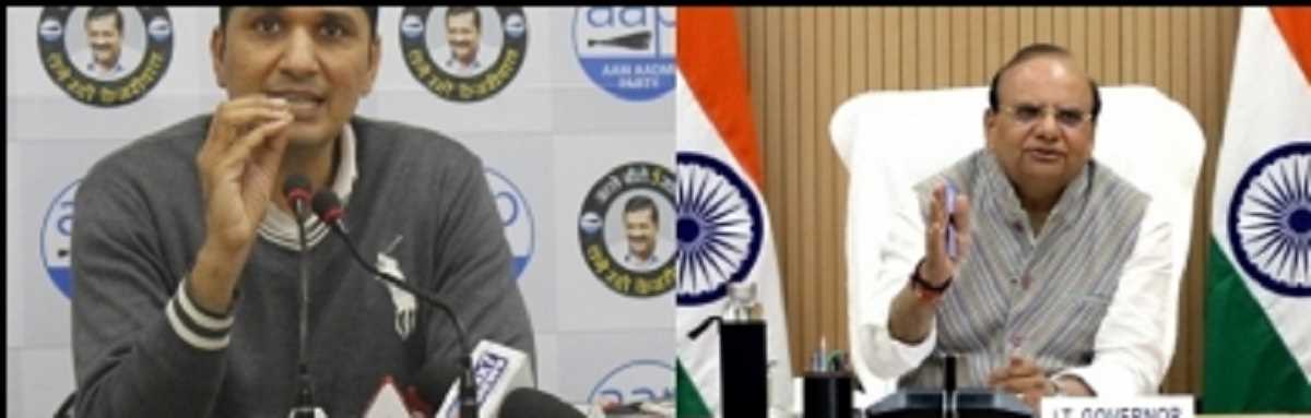 आप का एलजी पर आरोप, मनोनीत सदस्य काबिलियत के दायरे में नहीं आते