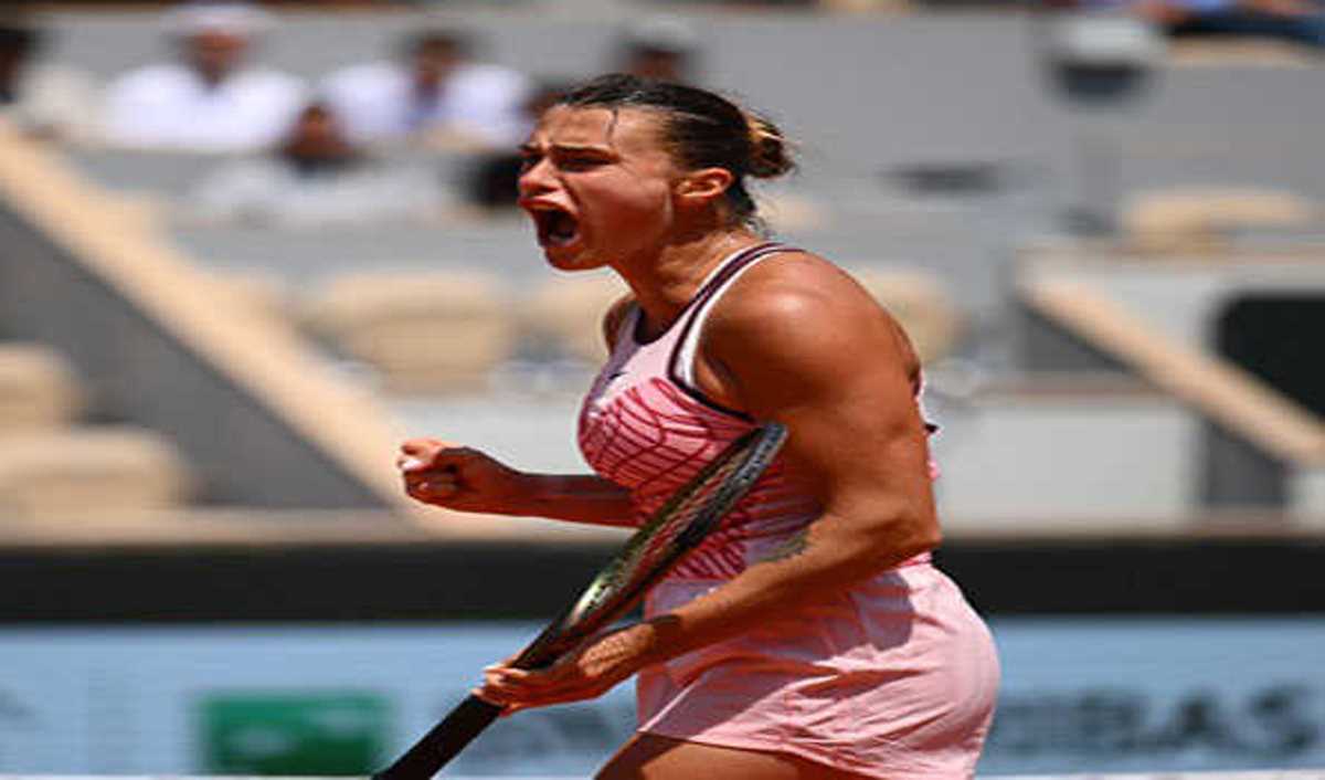 स्वितोलिना को हराकर सेमीफाइनल में पहुंचीं सबालेंका स्वितोलिना को हराकर सेमीफाइनल में पहुंचीं सबालेंका