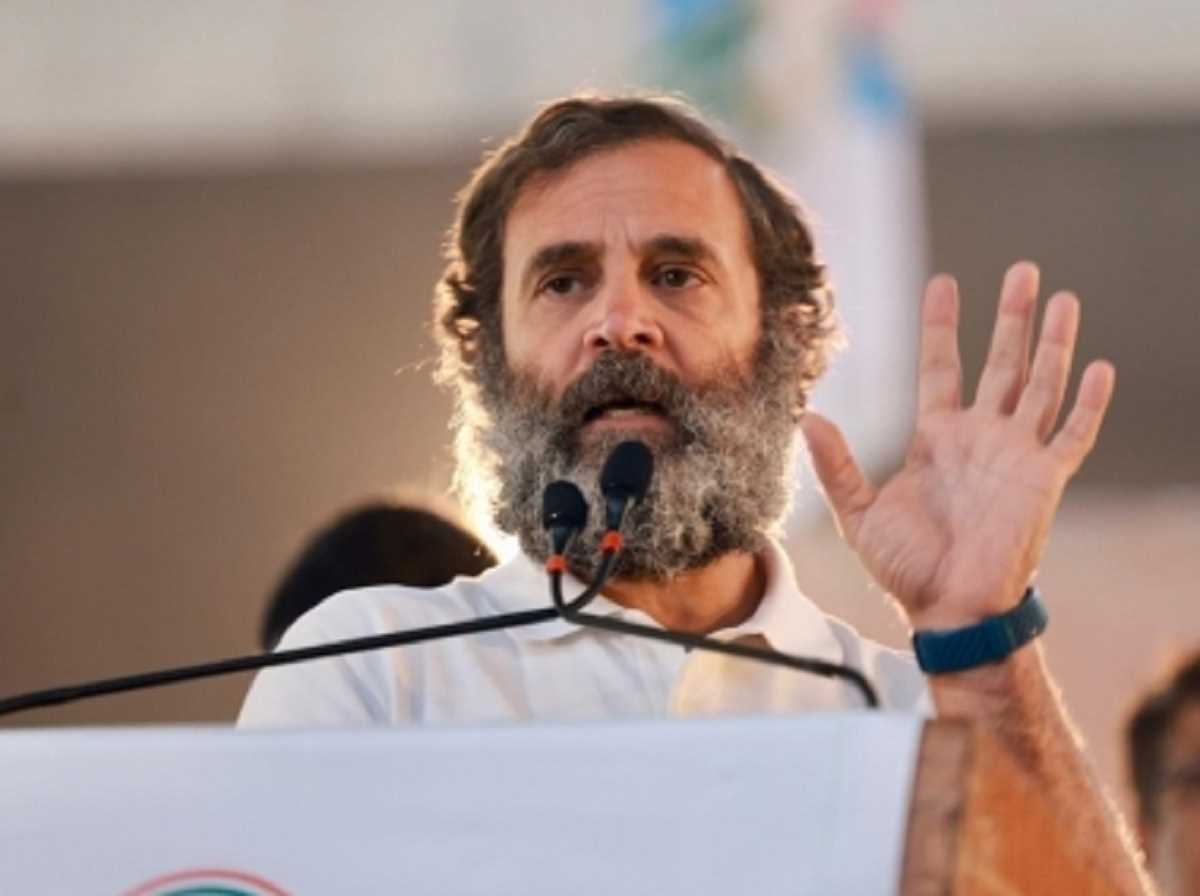 भारत जोड़ो यात्रा:कुरुक्षेत्र में पैदल चल रहे राहुल गांधी, कॉन्फ्रेंस में बोले-भाजपा के विपरीत कांग्रेस कर रही तपस्या