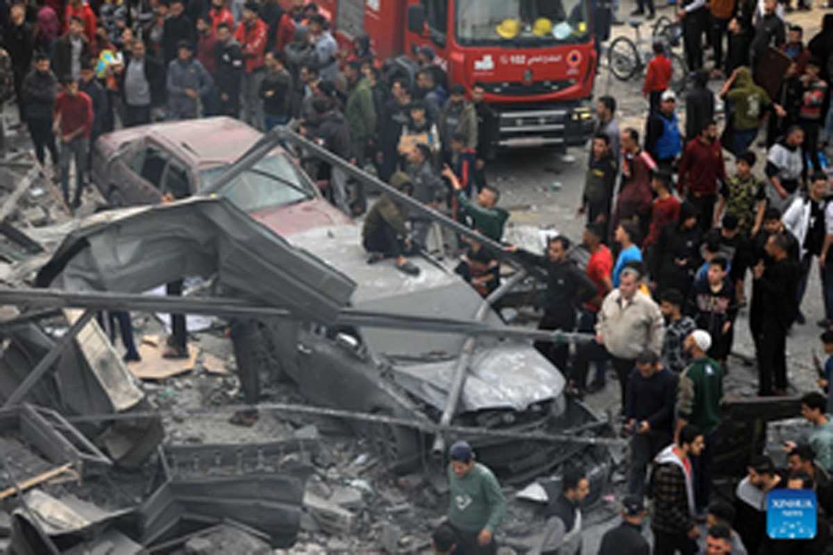 गाजा में फिलीस्तीनियों की मौत का आंकड़ा बढ़कर 22,722 हो गया : मंत्रालय