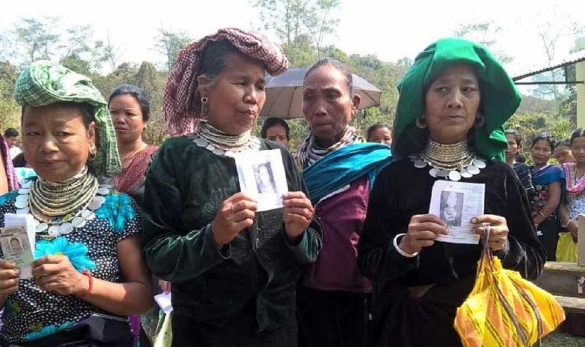 मिजोरम विधानसभा चुनाव  32.68 प्रतिशत  मतदान