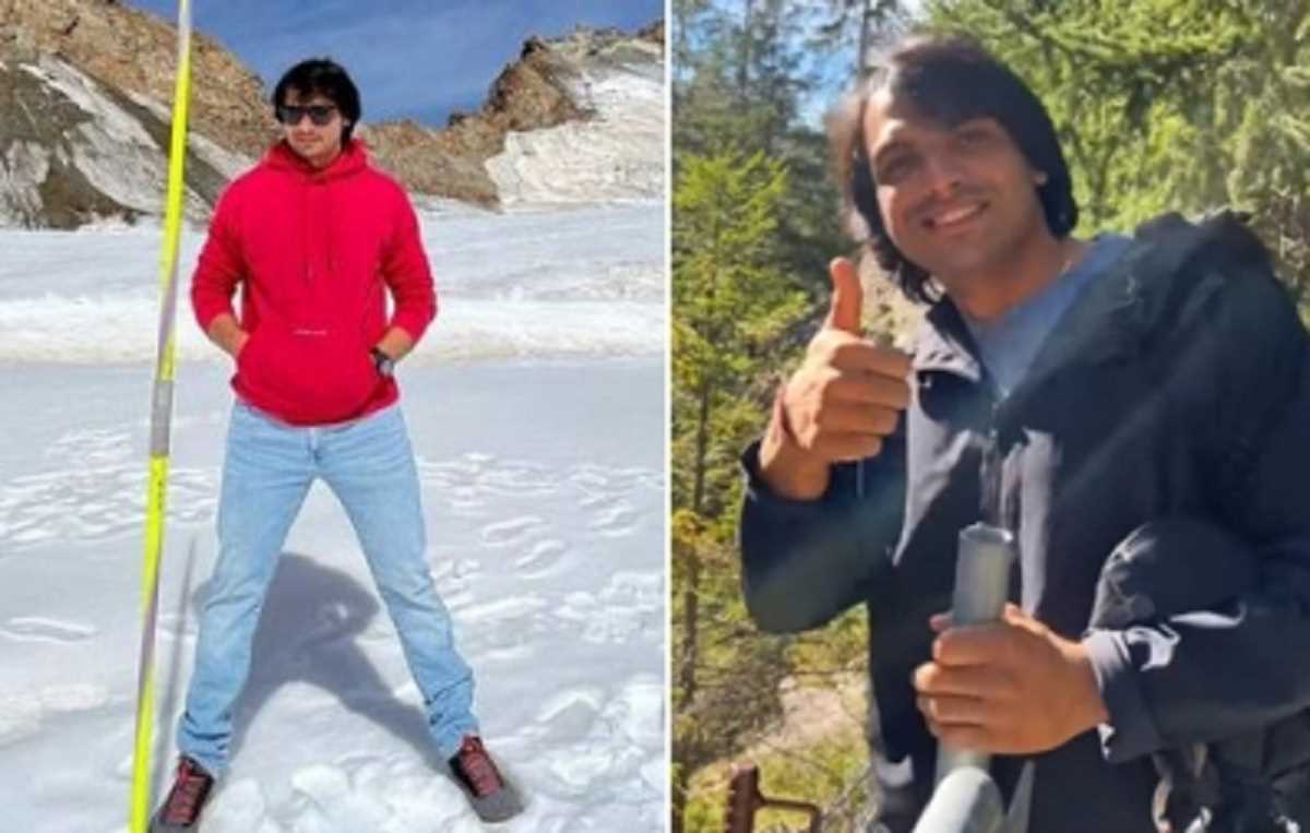 नीरज चोपड़ा ने स्विट्जरलैंड में सफल सीजन का जश्न मनाया