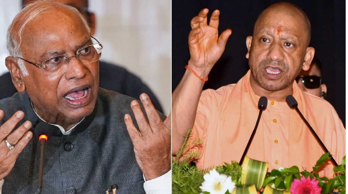 खरगे का सीएम योगी पर करारा हमला, कहा- गेरुआ कपड़ा भी पहनते हो और बंटोंगे-कटोगे जैसे बयान भी देते हो