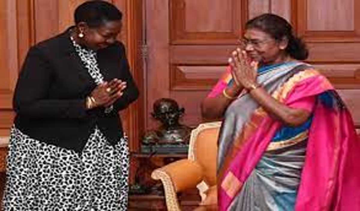 दक्षिणी सूडान का विश्वसनीय भागीदार बनने के लिए संकल्पबद्ध है भारत : मुर्मू