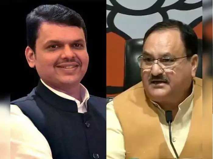 महाराष्ट्र राजनीतिक संकट - जेपी नड्डा से देवेंद्र फडणवीस ने की मुलाकात