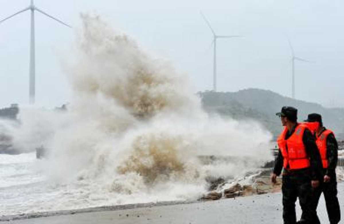 ताइवान ने तूफान मुइफा को लेकर जारी की चेतावनी ताइवान ने तूफान मुइफा को लेकर जारी की चेतावनी
