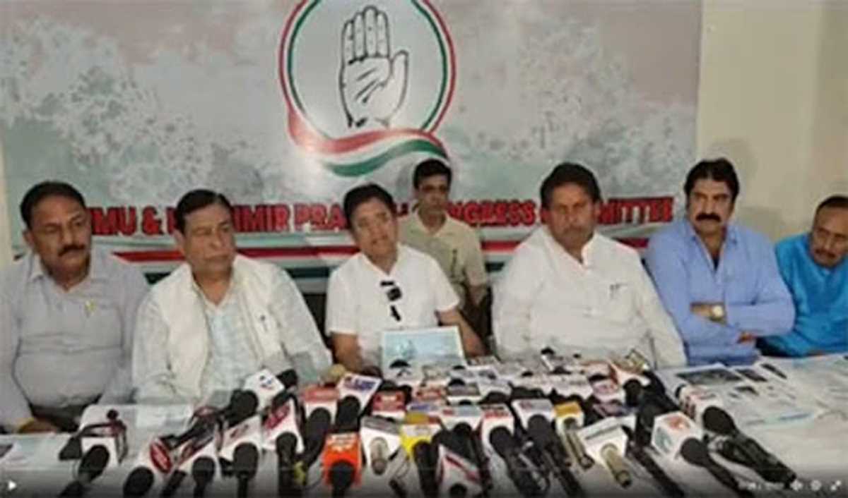 जम्मू में भाजपा के खिलाफ परिवर्तन की लहर शुरू : कांग्रेस