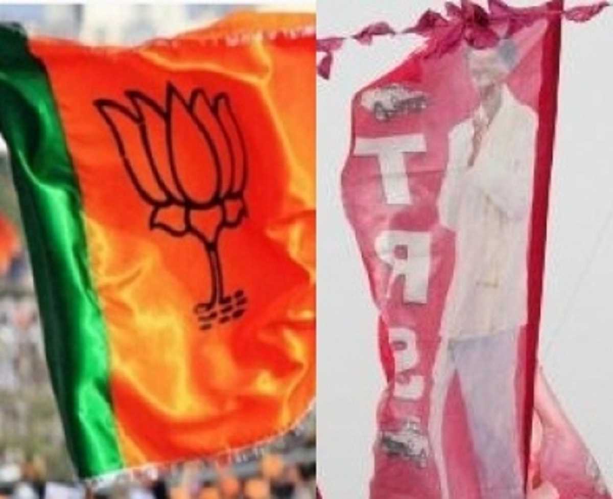उपचुनाव से पहले बीजेपी, टीआरएस कार्यकर्ता भिड़े