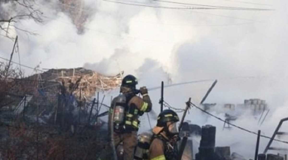 सोल की झुग्गियों में आग लगने के बाद करीब 500 लोगों को बचाया गया