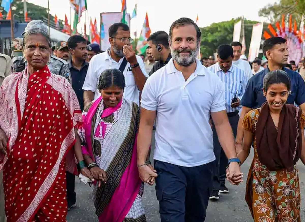 राहुल की भारत जोड़ो यात्रा उज्जैन जिले से आगरमालवा की ओर रवाना