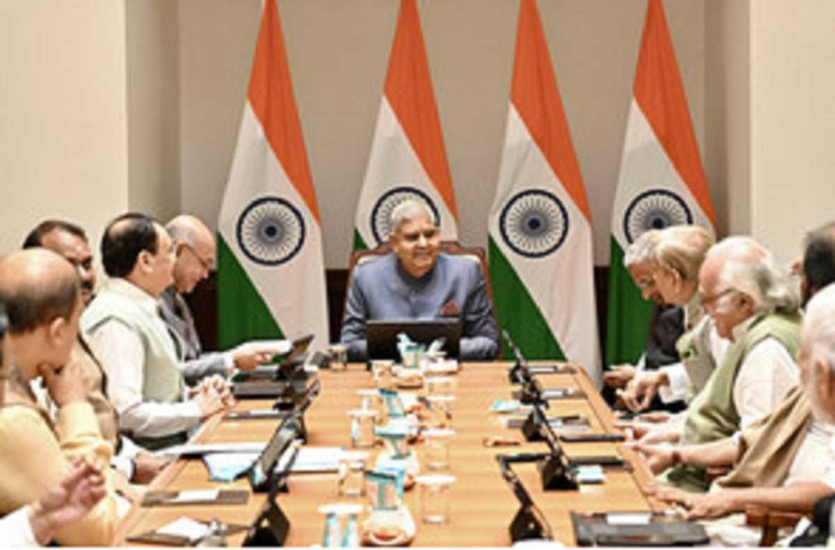 नियम 267 पर सभापति के निर्णय का सम्मान होना चाहिए: धनखड़