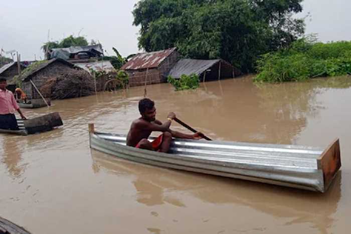 बिहार के कई जिलों में बाढ, तो कई जिलों में सामान्य से कम बारिश