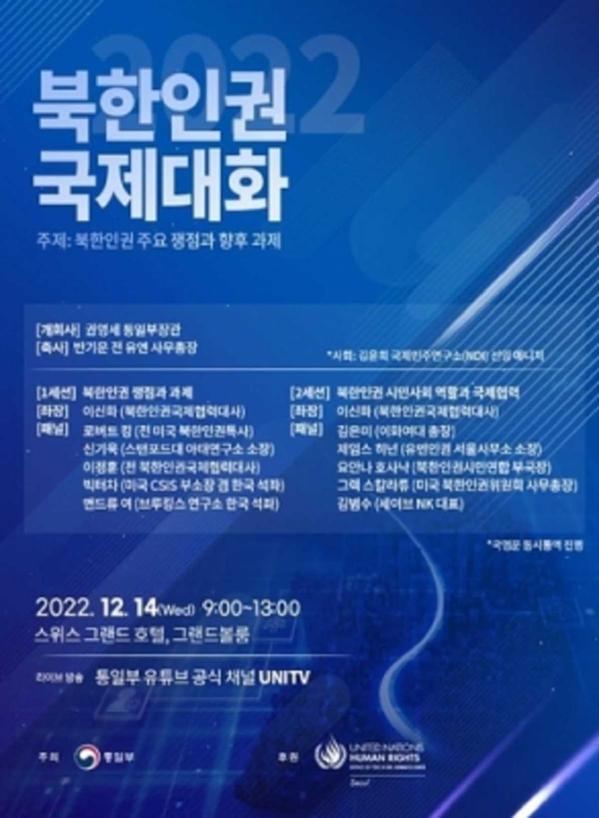 South Korea hold international forum North Korea human rights situation