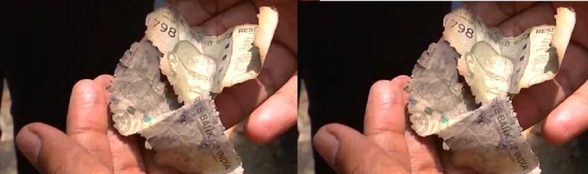 दिल्ली: जस्टिस यशवंत वर्मा के आवास के बाहर मिला 500 रुपये का जला नोट