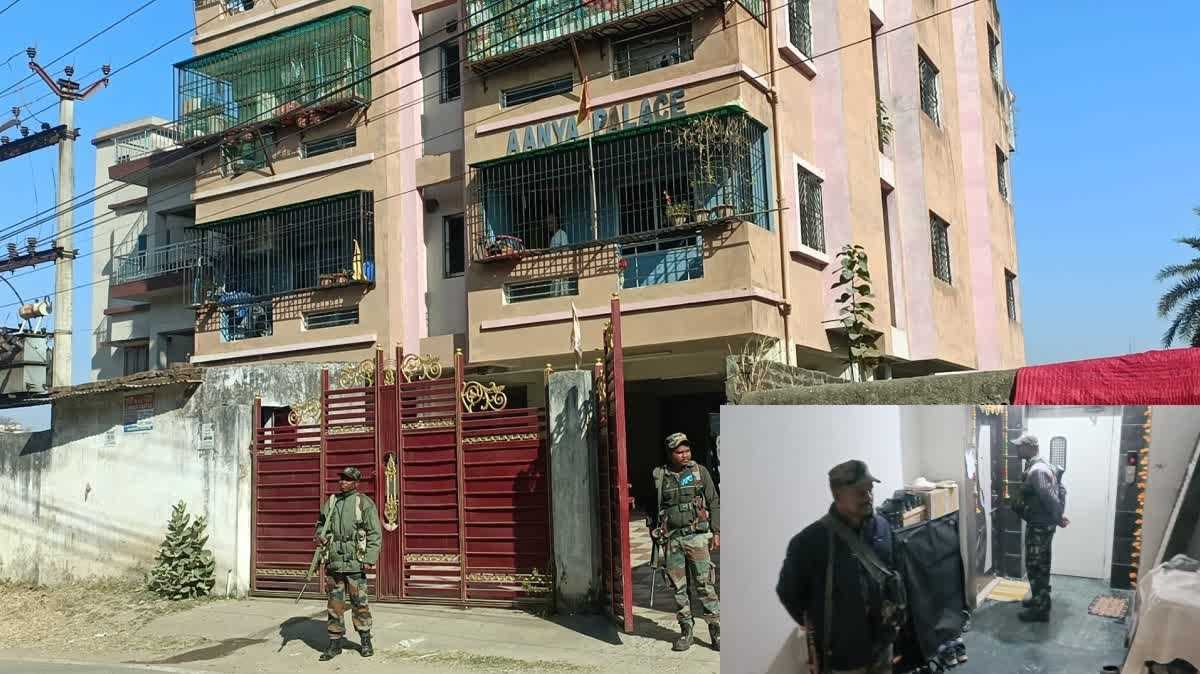 रांची: राजस्व उप निरीक्षक राजेश कुमार के ठिकानों पर एसीबी की रेड