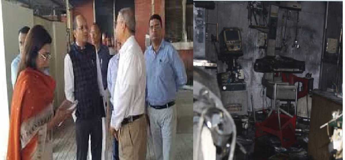 झांसी मेडिकल कॉलेज अग्निकांड: एक और शिशु ने तोड़ा दम, मृतकों की संख्या बढ़कर 12 हुई झांसी मेडिकल कॉलेज अग्निकांड: एक और शिशु ने तोड़ा दम, मृतकों की संख्या बढ़कर 12 हुई