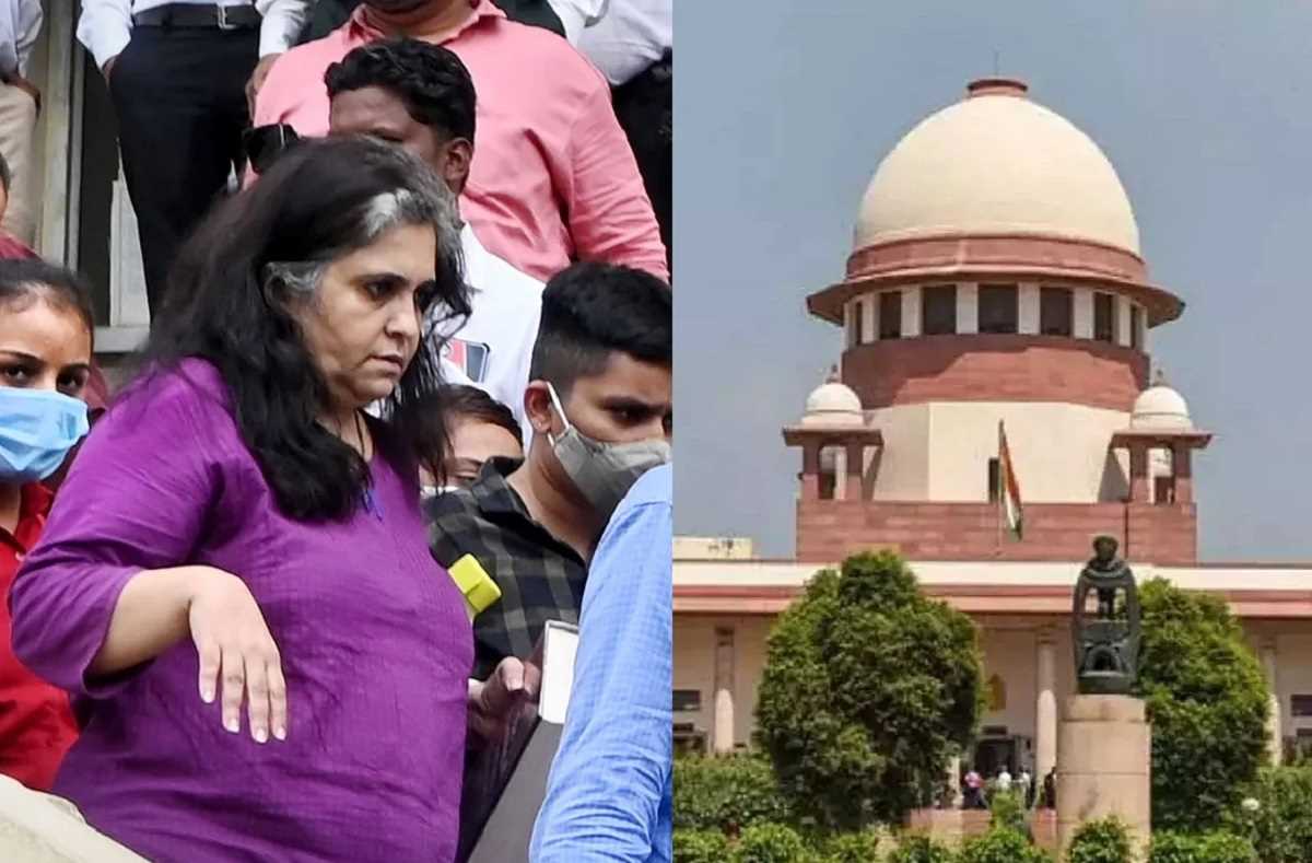 तीस्ता सीतलवाड़ की अंतरिम जमानत याचिका पर राज्य सरकार को सुप्रीम कोर्ट का नोटिस