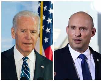 बाइडेन ने इजरायल की यात्रा के लिए बेनेट के निमंत्रण को किया स्वीकार