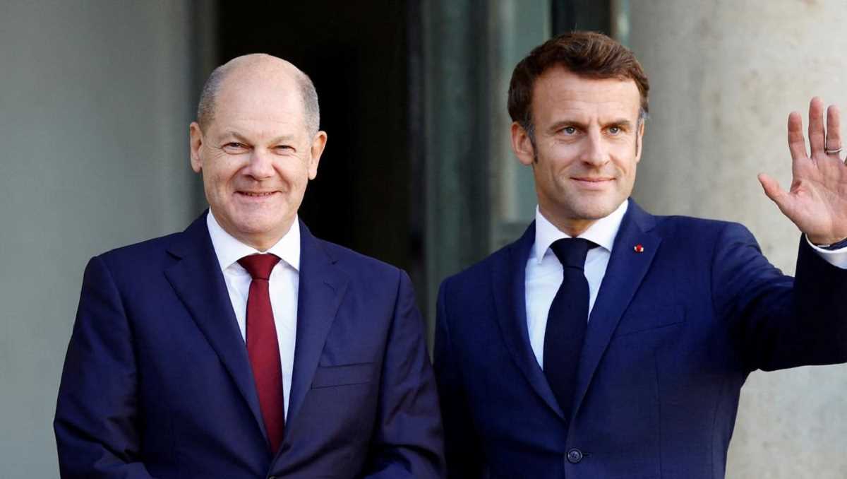 फ्रांस-जर्मनी के बीच संबंधों को सुधारने के प्रयासों के बीच मैक्रॉन, शोल्ज की मुलाकात