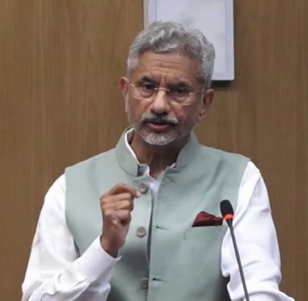 शुरुआत से ही, हमने इस मामले को उठाया है और हमारा कहना है कि छात्रों ने नेक नीयत से पढ़ाई की है - जयशंकर