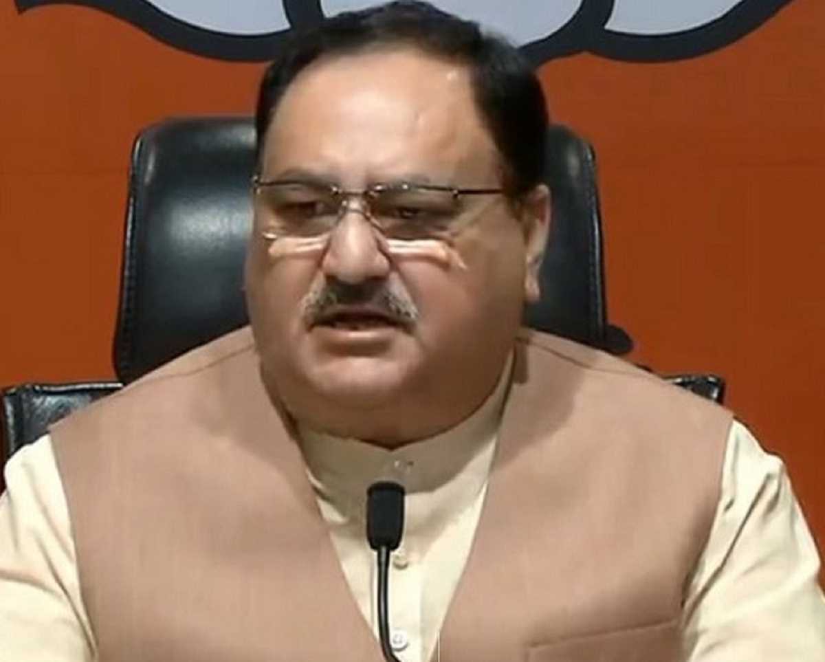 मणिपुर में भाजपा में शामिल होने वाले जेडीयू के पांच विधायकों से मिले नड्डा