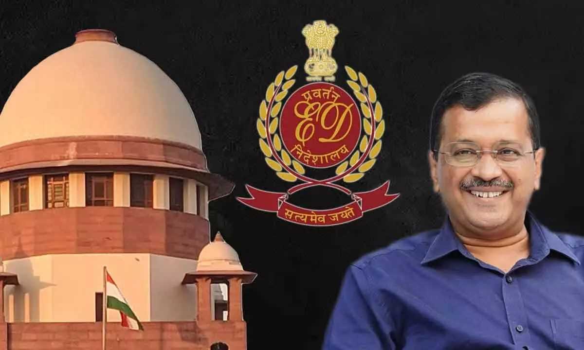 गिरफ्तारी के खिलाफ केजरीवाल की याचिका पर ईडी को नोटिस गिरफ्तारी के खिलाफ केजरीवाल की याचिका पर ईडी को नोटिस